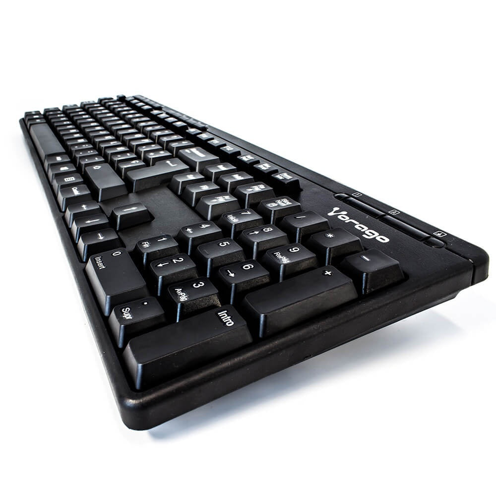 Teclado Vorago Kb-202, Alámbrico, Usb, Negro (Español)