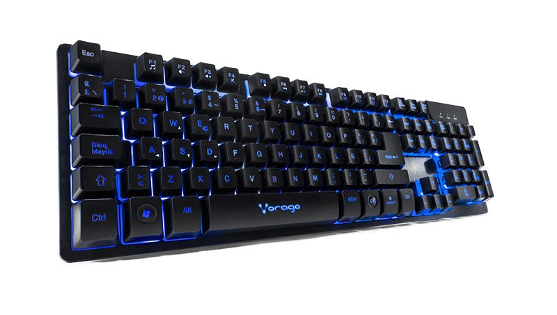 Teclado Vorago Kb-502, Alámbrico, Usb, Negro (Español)