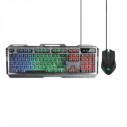 Teclado Y Mouse Yeyian (Ykp-20706) Gaming Phoenix Series 3000 Alambrico Usb Negro