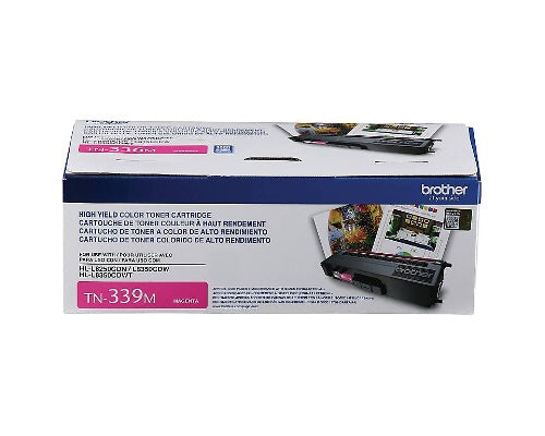 Tóner Brother Tn-339M Magenta, 6000 Páginas