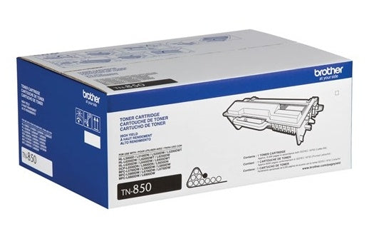 Tóner Brother Tn-850 Negro, 8000 Páginas