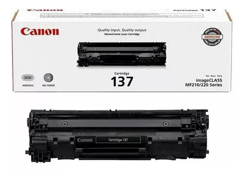 Tóner Canon 137 Negro, 2400 Páginas