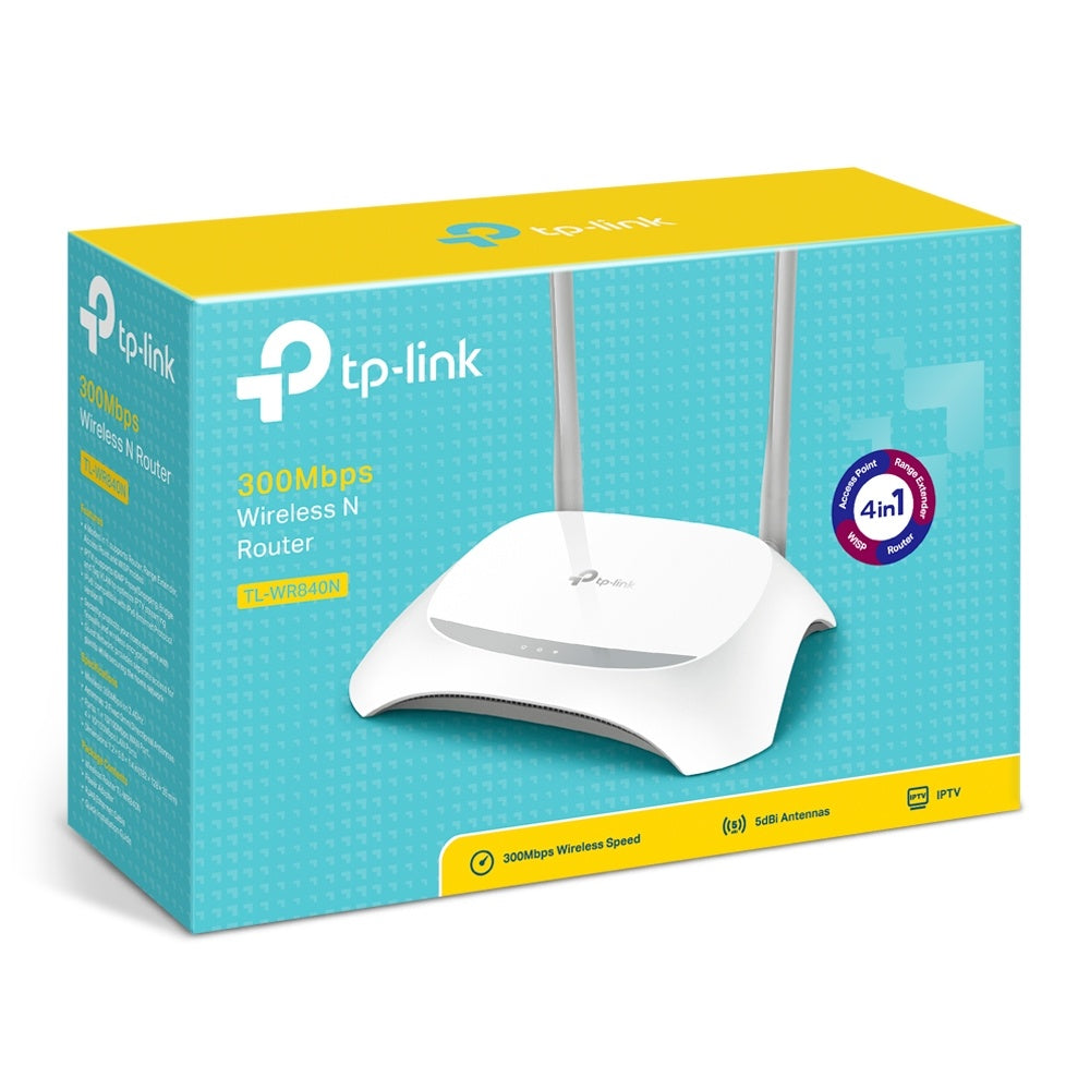 Tp-Link Router Wi-Fi De 300Mbps Con Modo Router / Wisp / Tl-Wr840N