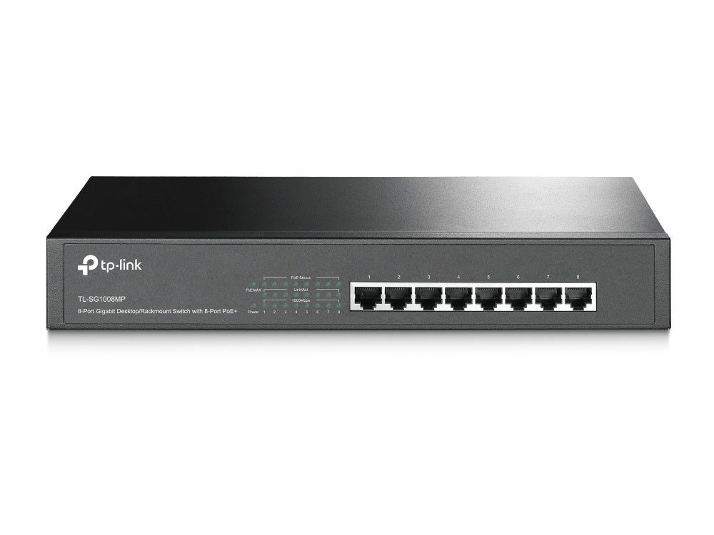 Tp-Link Switch De Escritorio De 8 Puertos 2.5G (Tl-Sg1008Mp)