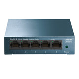 Switch Tp-Link Gigabit Ethernet Ls105G, 5 Puertos 10/100/1000Mbps, 7.4 Mpps, 2000 Entradas - No Administrable