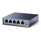 Switch Tp-Link Gigabit Ethernet Tl-Sg105, 5 Puertos 10/100/1000Mbps, 10 Gbit/S, 2.000 Entradas - No Administrable