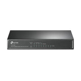 Switch Tp-Link Tl-Sf1008P Poe, 8 Puertos 10/100Mbps (4X Poe+), 1.6 Gbit/S, 2000 Entradas – No Administrable