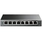 Switch Tp-Link Gigabit Ethernet Tl-Sg108Pe Easy Smart Poe, 8 Puertos 10/100/1000Mbps (4X Poe), 16 Gbit/S - No Administrable
