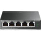 Tp-Link Switch Smart Gb 5 Ptos Con Poe+De 4 Ptos/Tl-Sg105Mpe