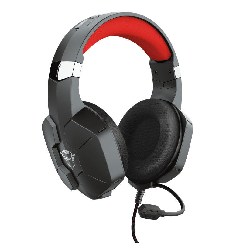 Audifonos Trust Gxt (23652) 323 Carus Gaming Headset Black, 3.5Mm*2