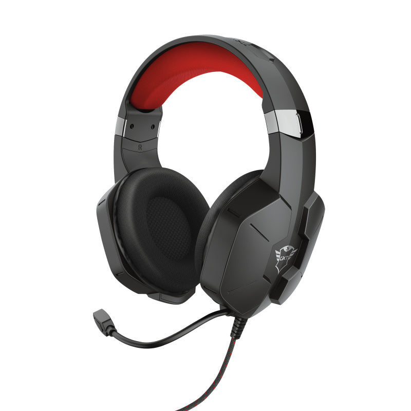 Audifonos Trust Gxt (23652) 323 Carus Gaming Headset Black, 3.5Mm*2