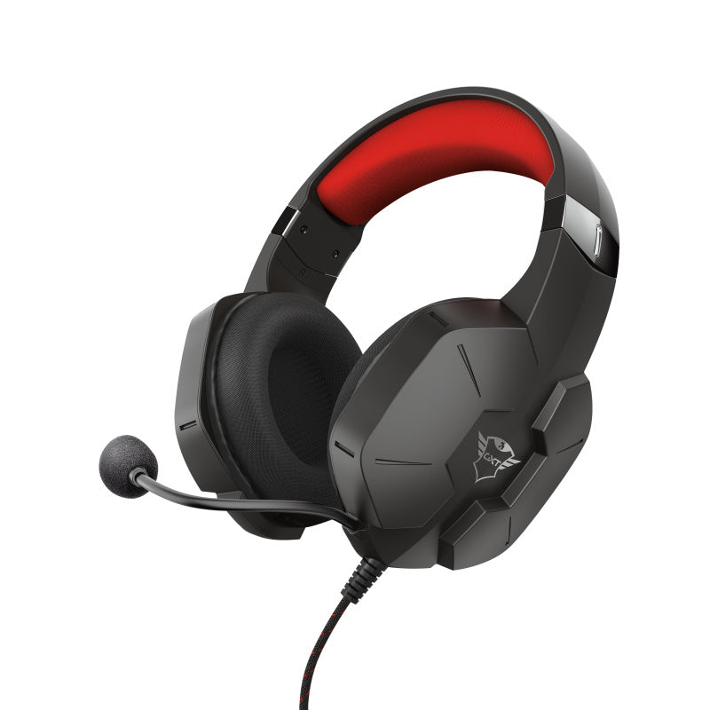 Audifonos Trust Gxt (23652) 323 Carus Gaming Headset Black, 3.5Mm*2