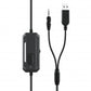 Audifonos Trust Gxt (24030) 448 Nixxo Illuminatedheadset, Usb-Voltaje, 3.5Mm-4Pins