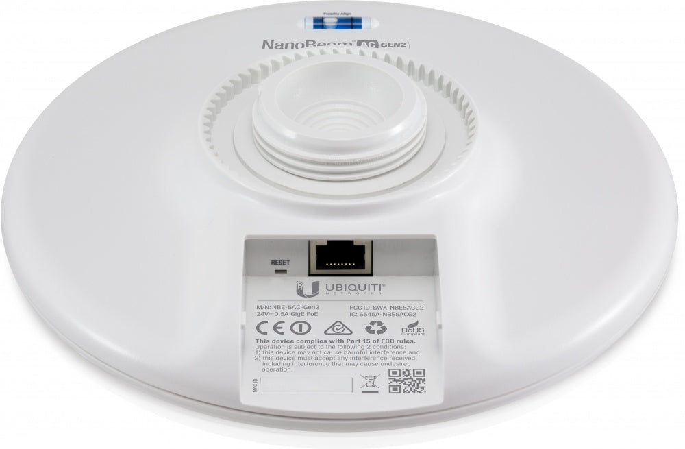 Ubiquiti Antena Nano Air Ac Gen2 450 Mbps 5 Ghz D 19 Dbi(Nbe-5Ac-Gen2)