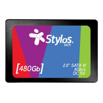 Unidad Ssd 2.5 Stylos 480Gb (Stmssd3B) Sata3 7Mm Negro