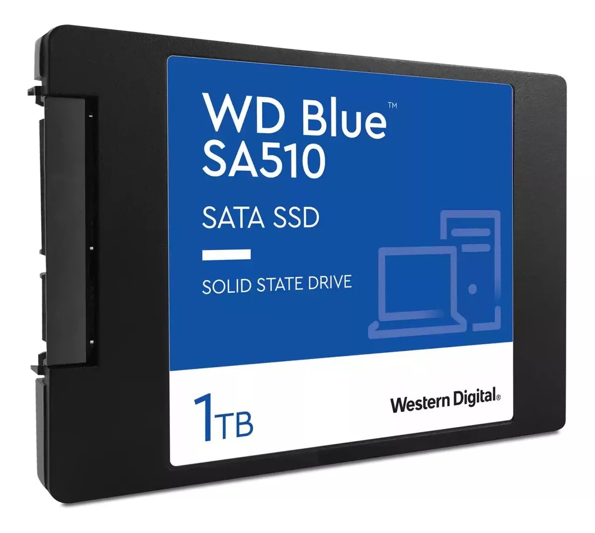 Unidad Ssd 2.5" Wd 1Tb (Wds100T3B0A) Blue Sa510, 7Mm, Sata3, 3D Nand