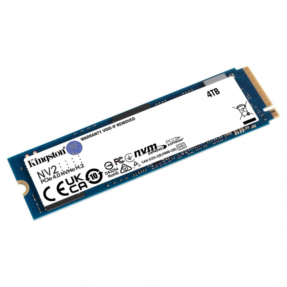 Unidad Ssd Kingston Nv2 4Tb M.2 2280 Nvme 3500Mb/S(Snv2S/4000G)