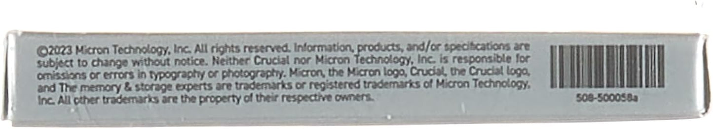 Unidad Ssd M.2 Crucial 1Tb T500 (Ct1000T500Ssd8) T500 Pcie 4.0 Nvme 2280