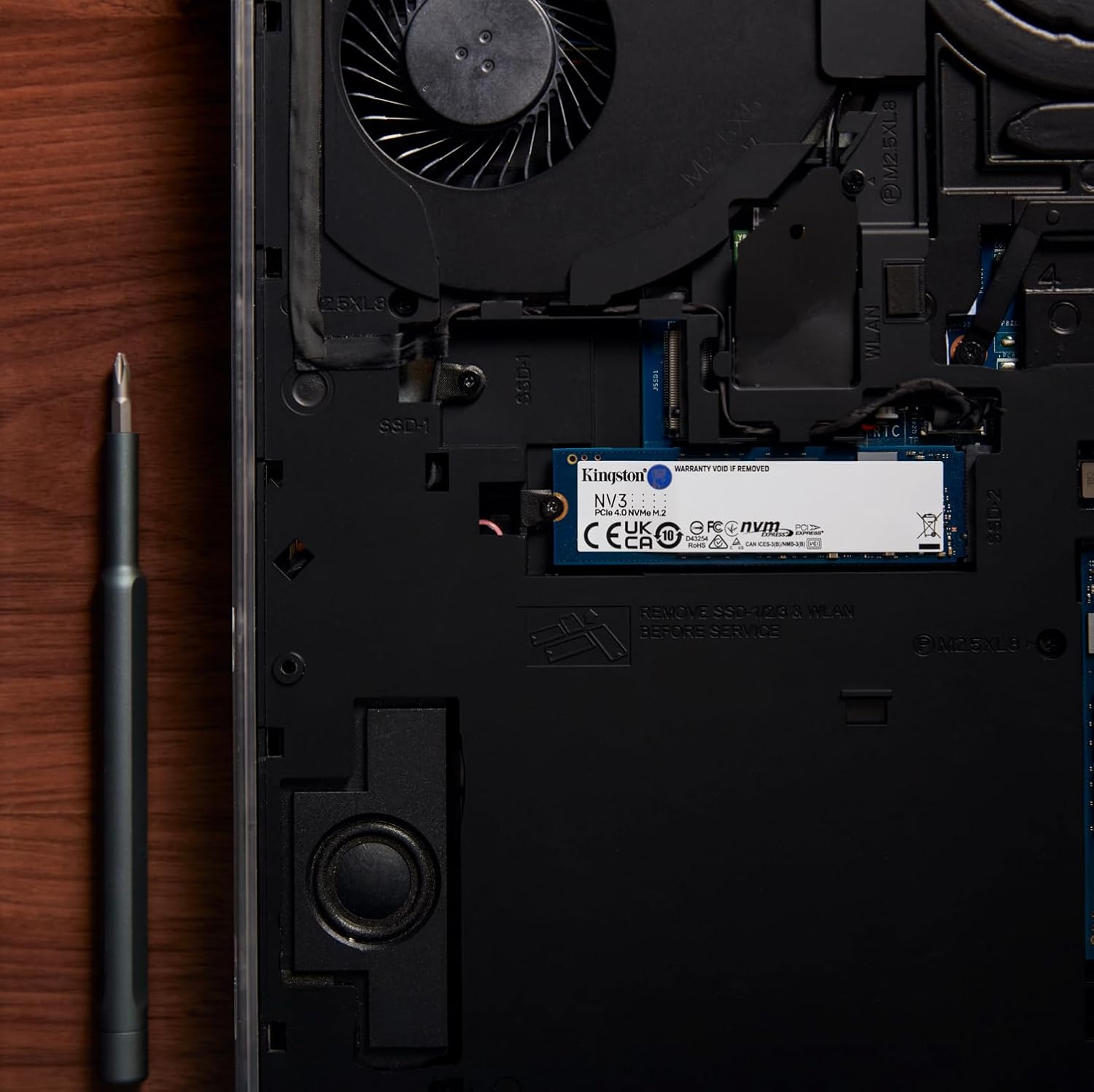 Unidad Ssd M.2 Kingston 2Tb (Snv3S/2000G) Nv3 Pcie 4.0 Nvme 2280