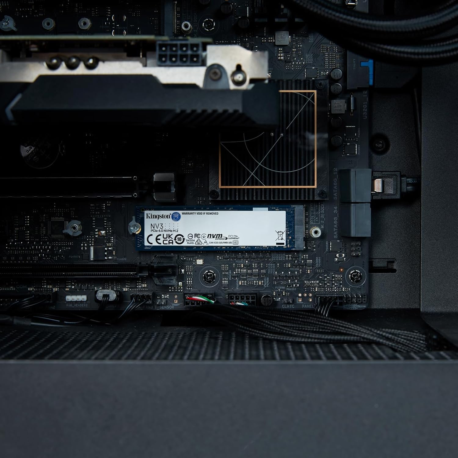 Unidad Ssd M.2 Kingston 2Tb (Snv3S/2000G) Nv3 Pcie 4.0 Nvme 2280