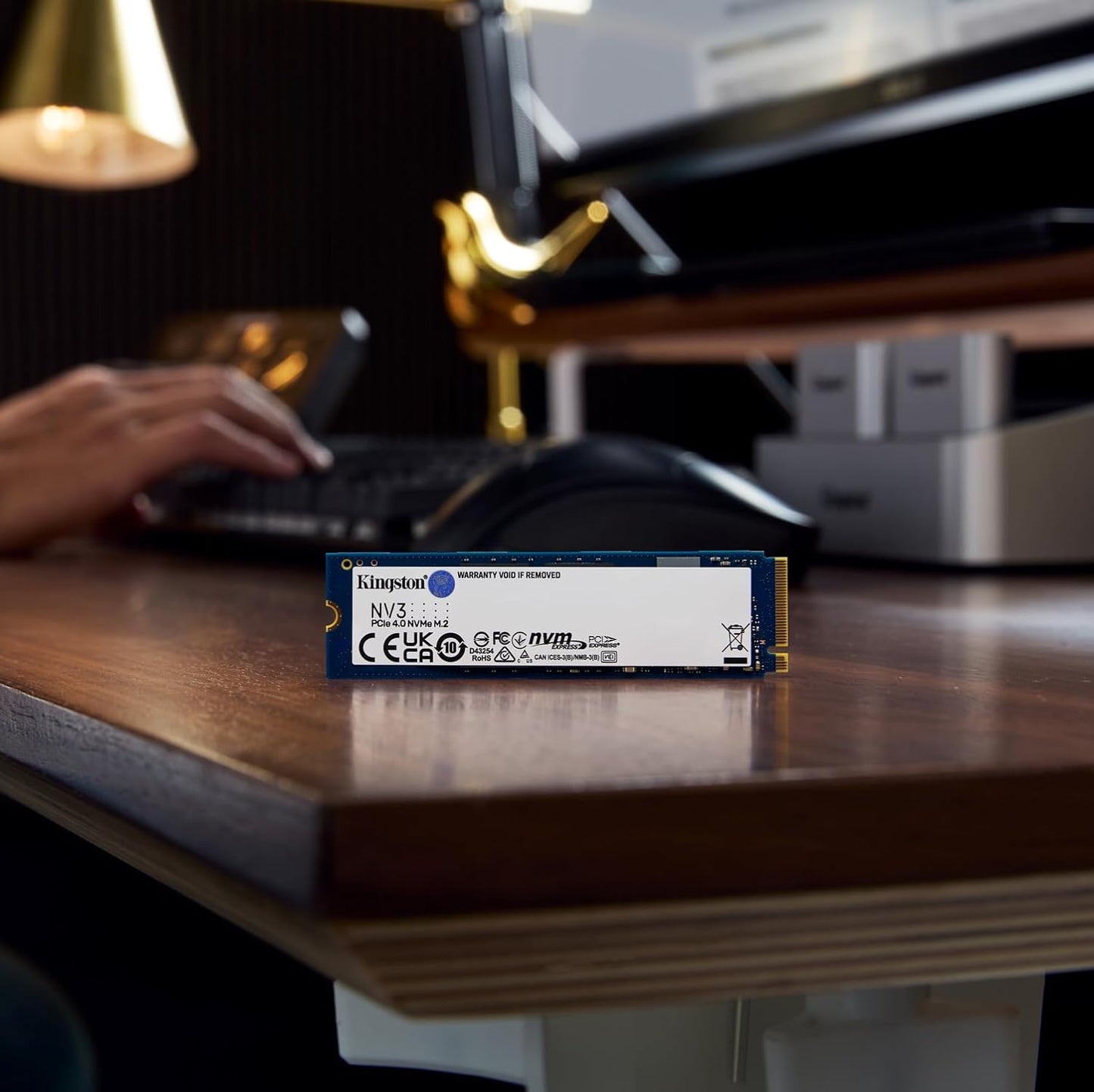 Unidad Ssd M.2 Kingston 2Tb (Snv3S/2000G) Nv3 Pcie 4.0 Nvme 2280