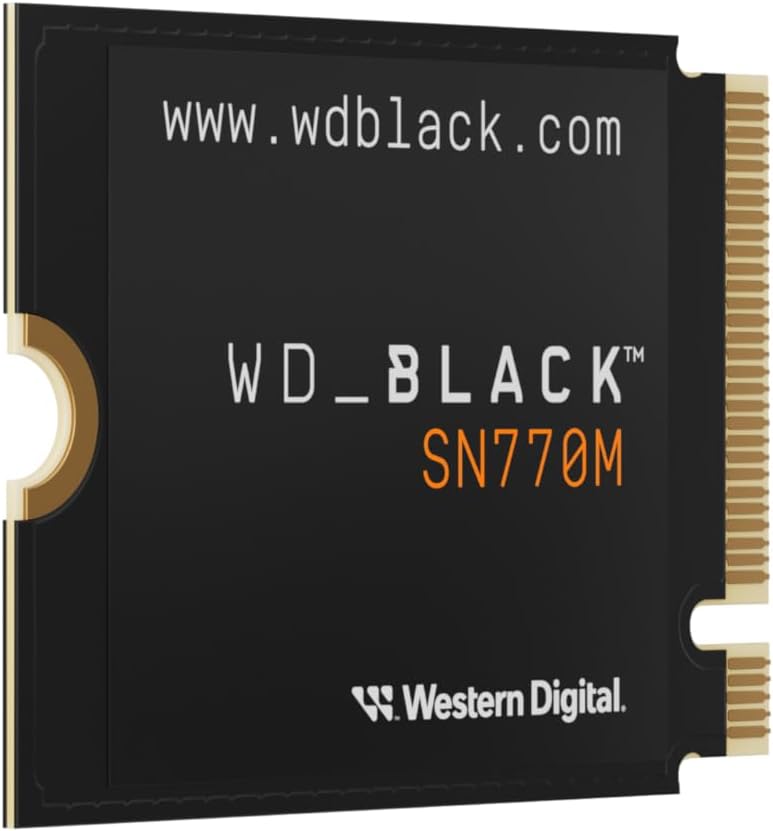 Unidad Ssd M.2 Wd 2Tb (Wds200T3X0G) Black Sn770Mpcie 4.0 Nvme 3D Nand 2230