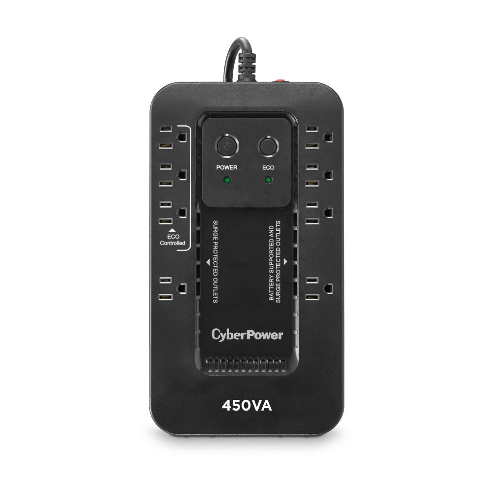 No Break Cyberpower Ec450G Offline, 260W, 450Va, Entrada 96 - 140V, Salida 120 - 120V, 8 Contactos
