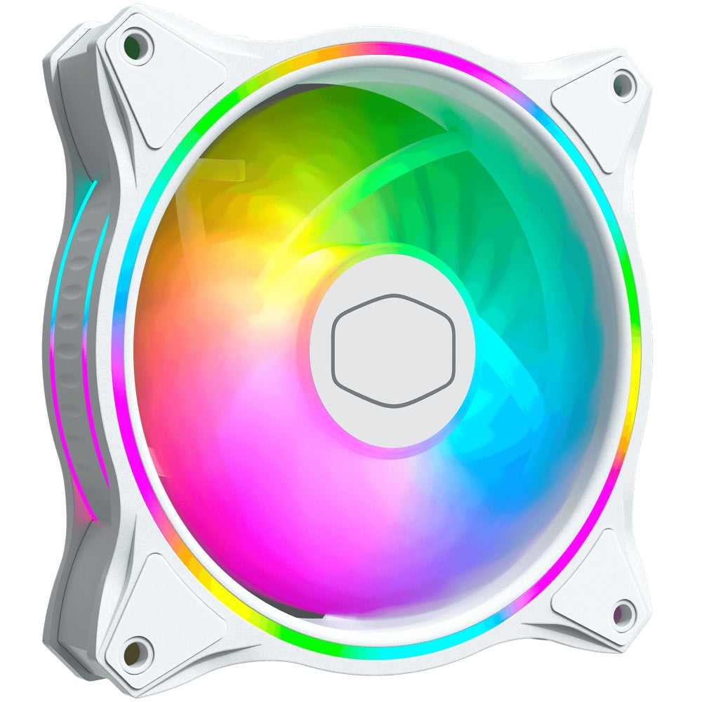 Ventilador Gabinete Cooler Master (Mfl-B2Dw-18Npa-R1) Masterfan Mf120 Haloblancoargb120 Mm