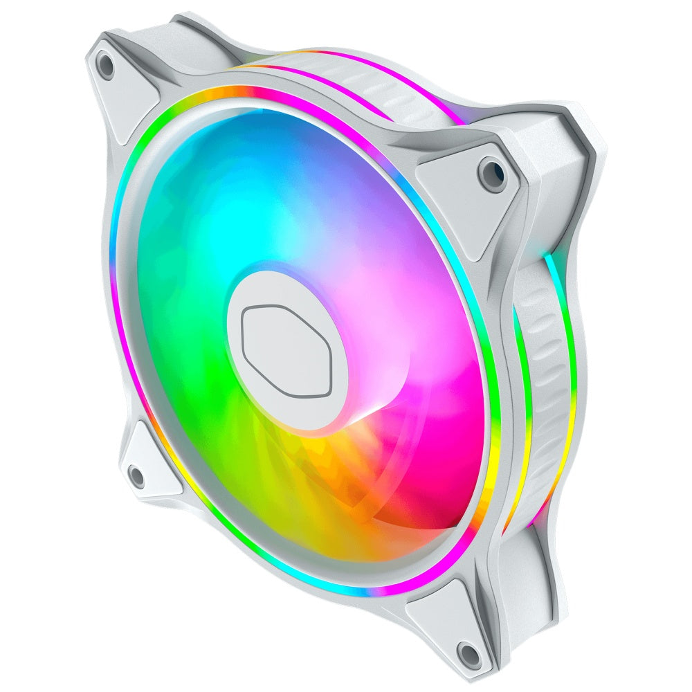 Ventilador Gabinete Cooler Master (Mfl-B2Dw-18Npa-R1) Masterfan Mf120 Haloblancoargb120 Mm