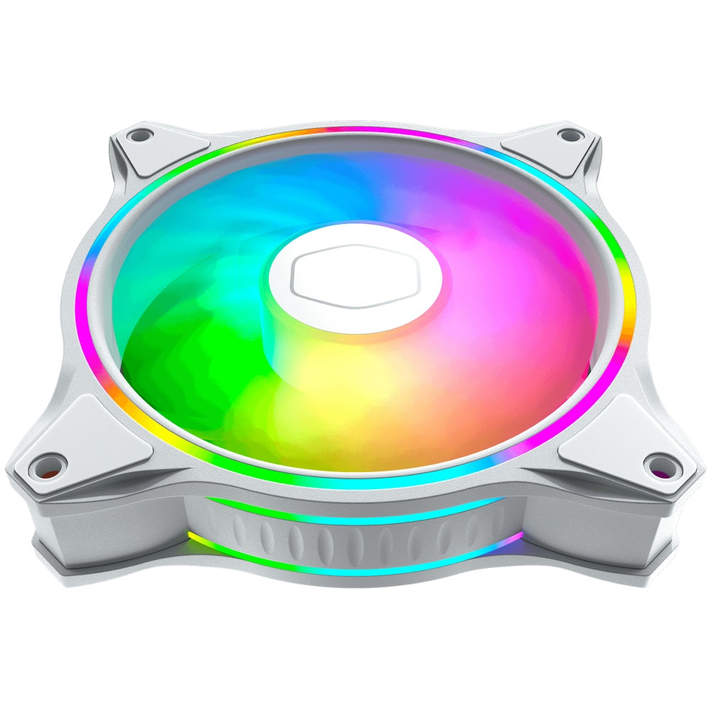 Ventilador Gabinete Cooler Master (Mfl-B2Dw-18Npa-R1) Masterfan Mf120 Haloblancoargb120 Mm