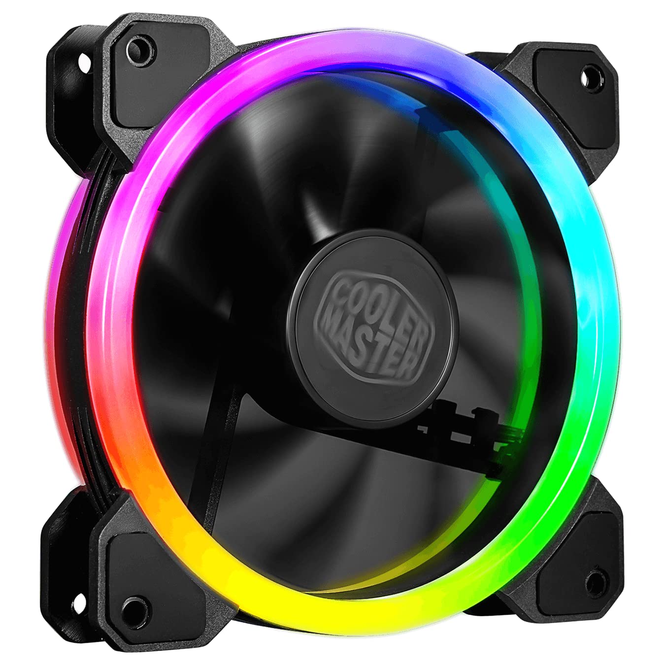 Ventilador Gabinete Cooler Master (Mfw-B2Dn-12Nfa-S2) Mf120Mm S2Leds Argb Cpu3 Pines 16Leds