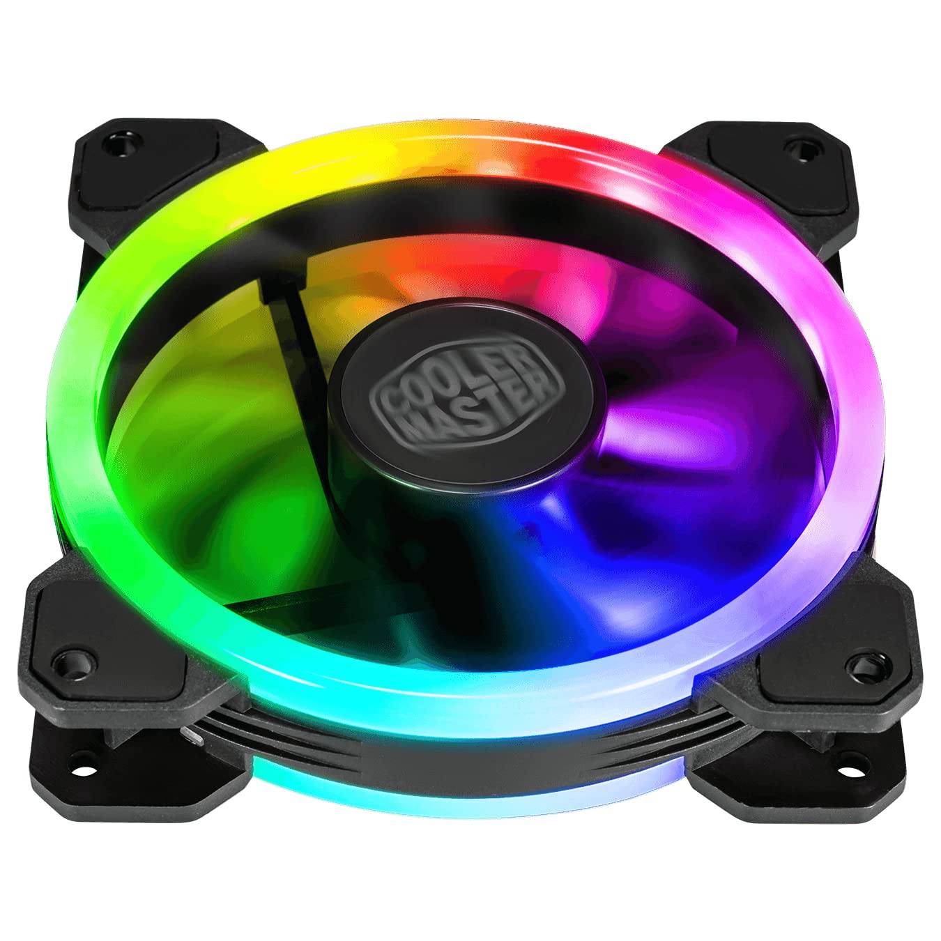 Ventilador Gabinete Cooler Master (Mfw-B2Dn-12Nfa-S2) Mf120Mm S2Leds Argb Cpu3 Pines 16Leds