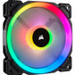 Ventilador Gabinete Corsair (Co-9050071-Ww) Ll120Rgb Luz Dual, 120Mm, Negro