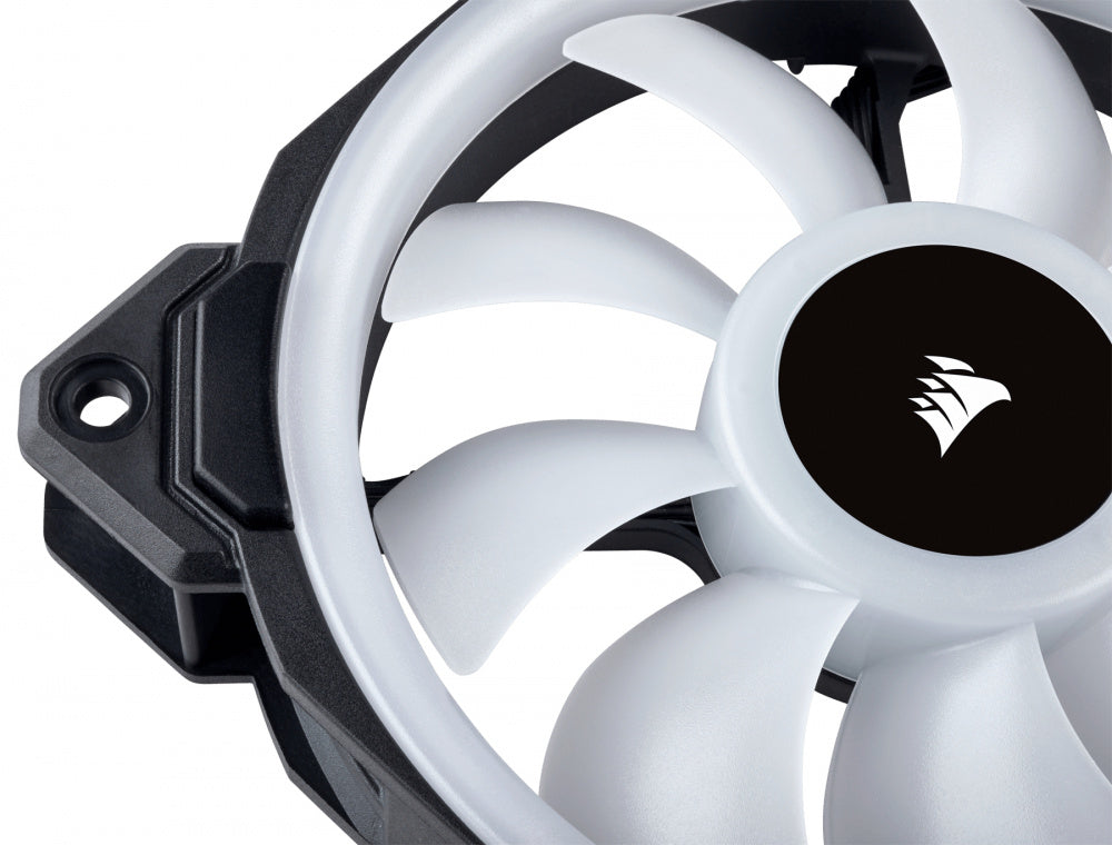 Ventilador Gabinete Corsair (Co-9050071-Ww) Ll120Rgb Luz Dual, 120Mm, Negro