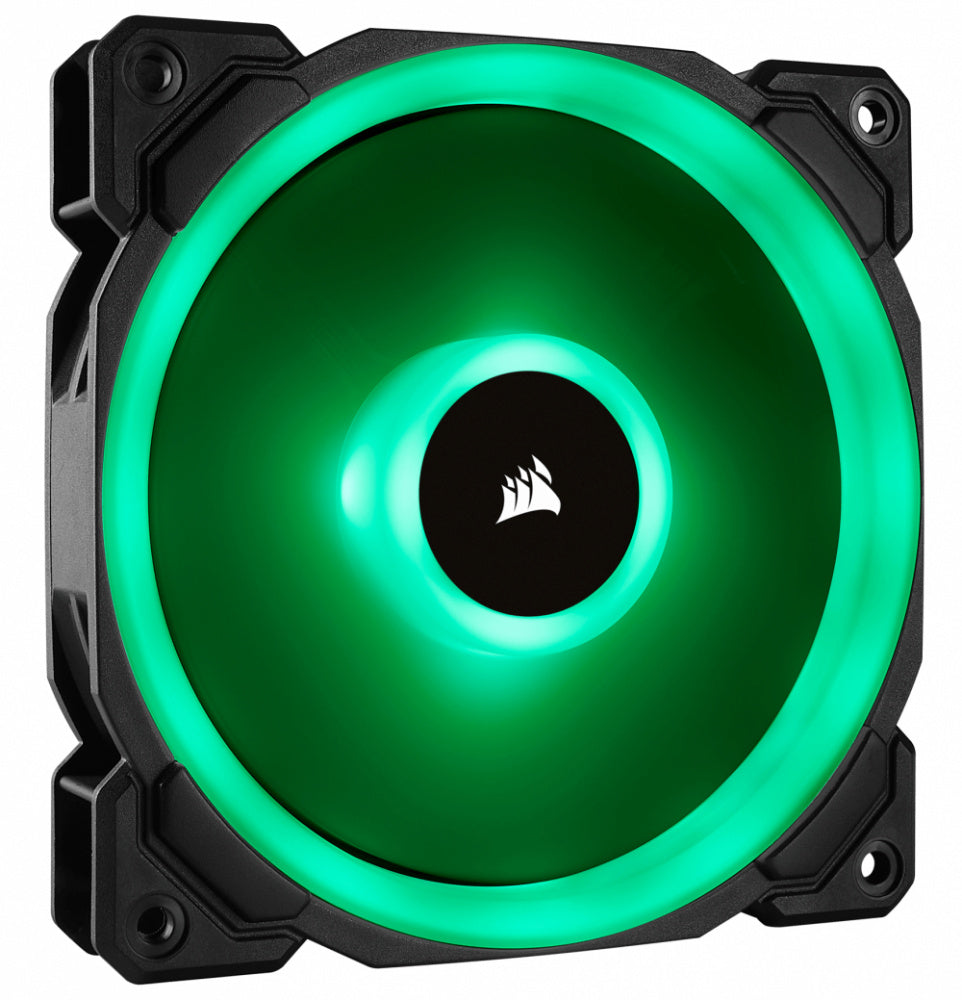 Ventilador Gabinete Corsair (Co-9050071-Ww) Ll120Rgb Luz Dual, 120Mm, Negro