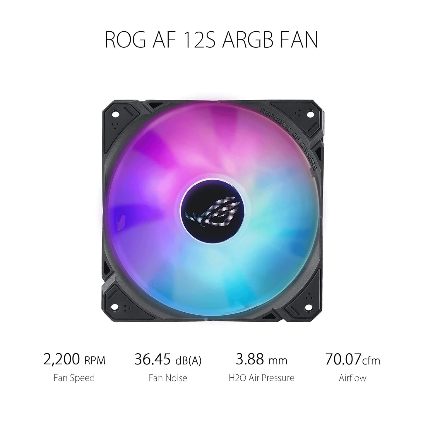 Ventilador P/Cpu Asus (Rog Ryuo Iii 360 Argb) Aurasync Rgb,3 Fans 120Mm,Enfriamiento Liquido