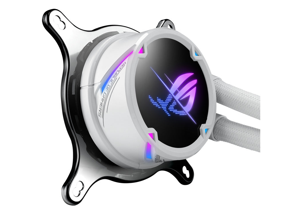 Ventilador P/Cpu Asus (Rog Strix Lc Ii 360 Argb We) 3 Fans Rog Argb De 120Mmenfriamiento Liquido