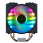 Ventilador P/Cpu Cooler Master (Mam-T4Pn-218Pc-R1) Masterair Ma410M Rgb,Lga1200,Am4,28 Leds,4 Tubos