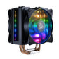 Ventilador P/Cpu Cooler Master (Mam-T4Pn-218Pc-R1) Masterair Ma410M Rgb,Lga1200,Am4,28 Leds,4 Tubos