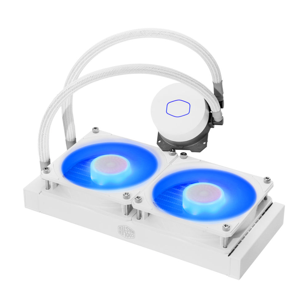 Ventilador P/Cpu Cooler Master (Mlw-D24M-A18Pc-Rw) Masterliquidml240L V2 Rgb Edicion Blanca