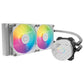 Ventilador P/Cpu Cooler Master (Mlw-D24M-A18Pz-Rw) Ml240L Core Blanco2*Fan 120Mm Argb Lga1700/Am5