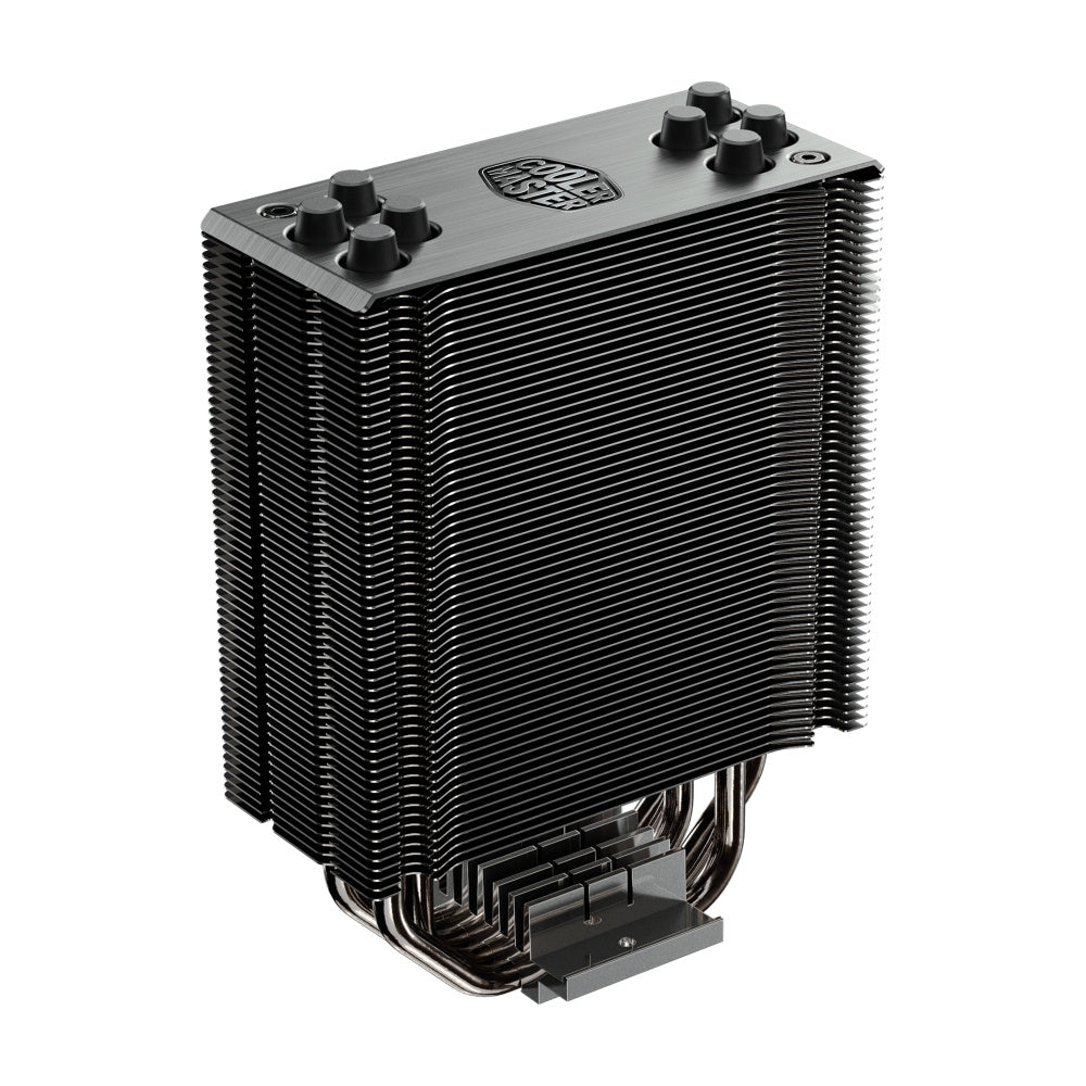 Ventilador P/Cpu Cooler Master (Rr-212S-20Pk-R2) Hyper 212 Blackenfriamiento Aire4 Tubos2000 Rpm