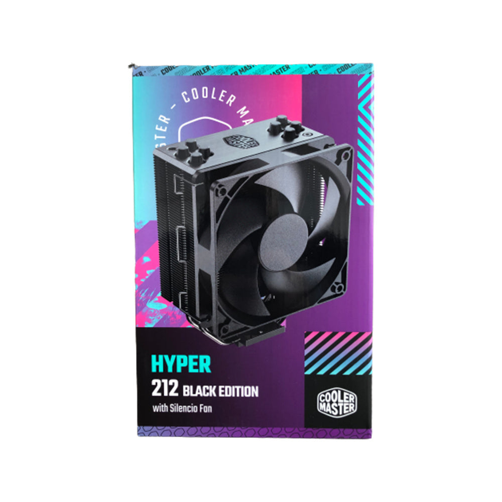 Ventilador P/Cpu Cooler Master (Rr-212S-20Pk-R2) Hyper 212 Blackenfriamiento Aire4 Tubos2000 Rpm
