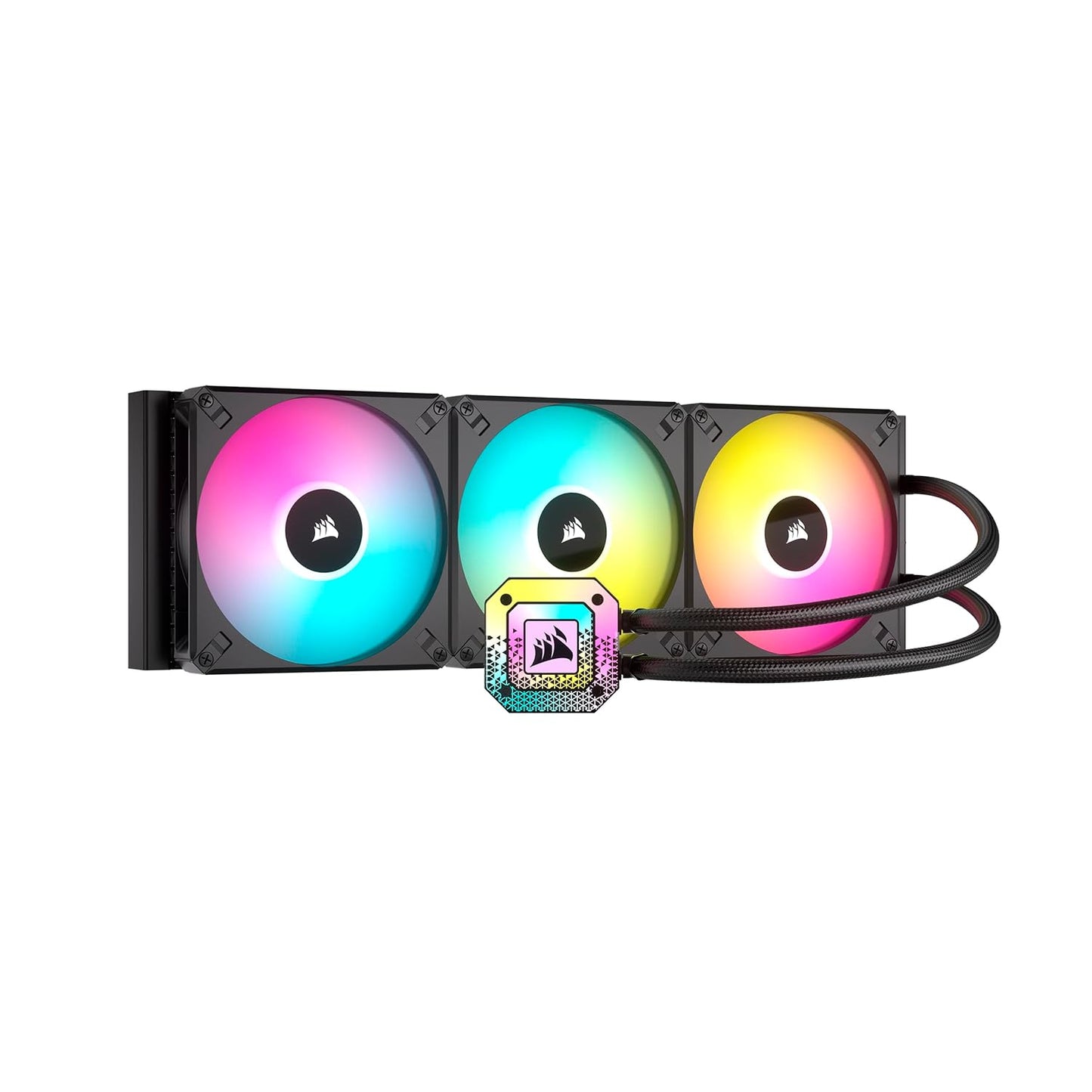Ventilador P/Cpu Corsair (Cw-9060071-Ww) Icue H170I Elite Capellix,420Mm,3 Fans,Enfriamiento Liquid