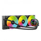 Ventilador P/Cpu Xzeal (Xzco411B) 3 Fans 120Mm Argb Enfriamiento Liquido Negro