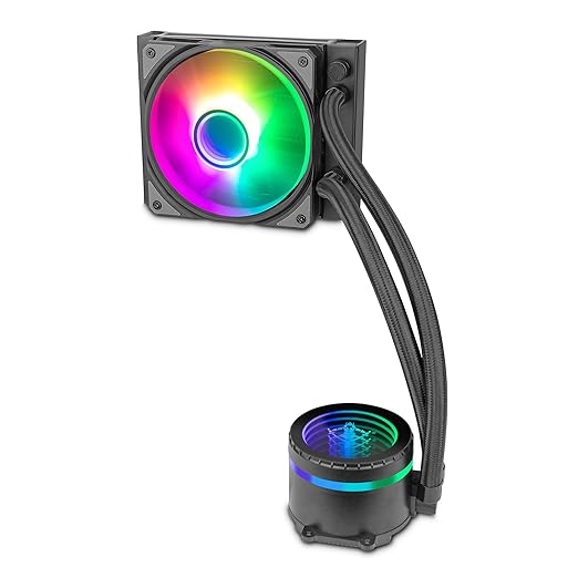 Ventilador P/Cpu Yeyian (Yts-120Sl-01) 120Mm,1*Fan 120Mm,Rgb Bomba Y Vent., Enfriamiento Liquido