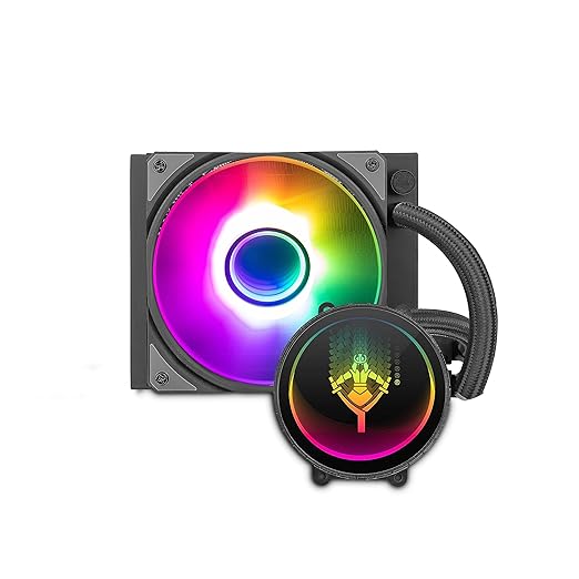 Ventilador P/Cpu Yeyian (Yts-120Sl-01) 120Mm,1*Fan 120Mm,Rgb Bomba Y Vent., Enfriamiento Liquido