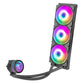 Ventilador P/Cpu Yeyian (Ytt-360Al-01) 360Mm,3*Fan 120Mm,Rgb Bomba Y Vent., Enfriamiento Liquido