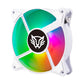 Ventilador P/Gabinete Balam Rush (Br-938037) Eolox Blaze Ex90Wrgb120 Mm1 Fanblanco