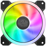 Ventilador P/Gabinete Cooler Master (Mfw-B2Dn-18Npa-S3) Mf120 S3Argb4Pwmnegro